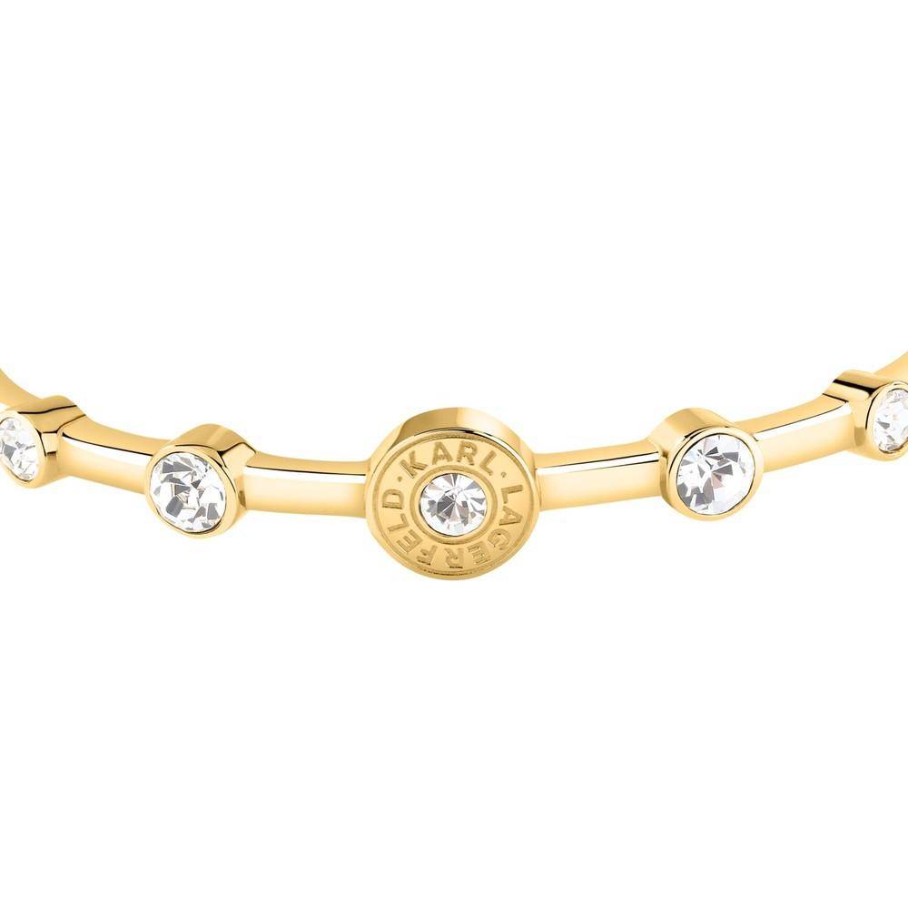 Bracelet pour femme Karl Lagerfeld ILLUME doré blanc