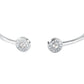 Karl Lagerfeld Damen Armband ILLUME Silber Weiß