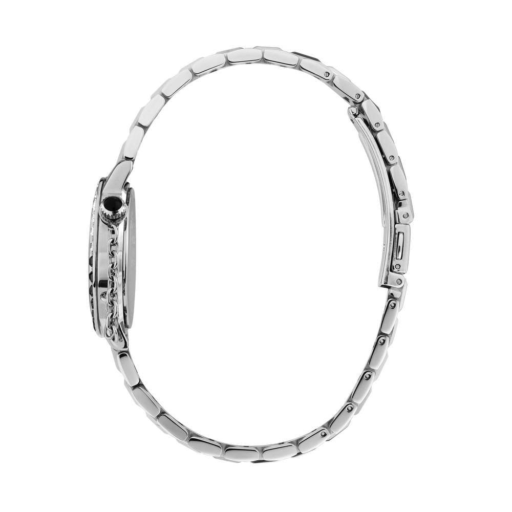 KARL LAGERFELD Damenuhr CRYSTALS Silber Weiß