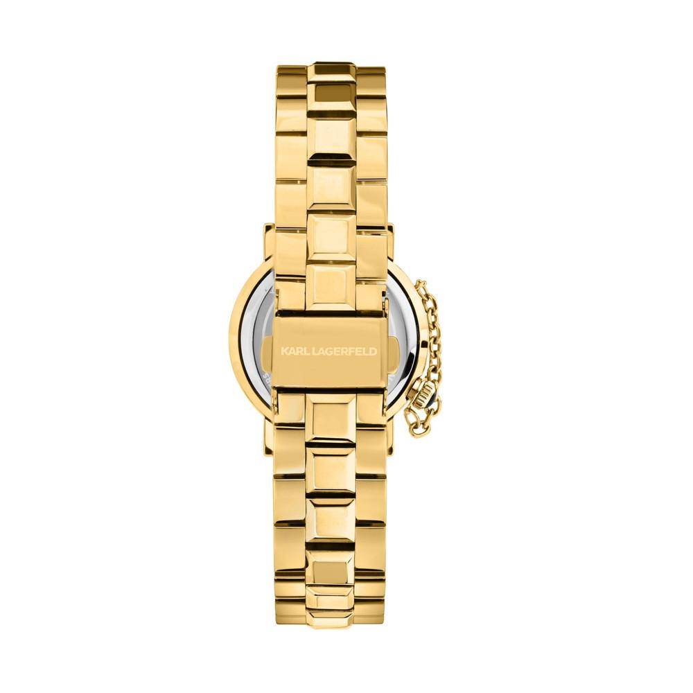 KARL LAGERFELD Damenuhr CRYSTALS Gold