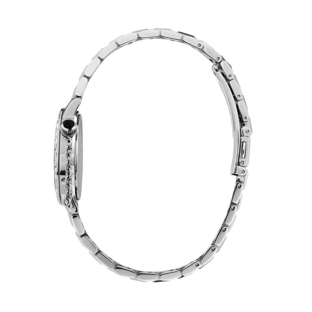 KARL LAGERFELD Damenuhr CRYSTALS Silber