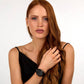 Montre KARL LAGERFELD femme ROUND ESSENTIALS Gunmetal Noir