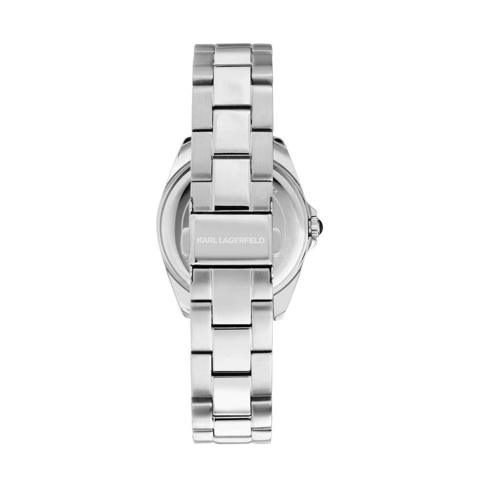 KARL LAGERFELD Damenuhr ROUND ESSENTIALS Silber