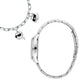 KARL LAGERFELD Damenuhr ROUND ESSENTIALS Silber Schwarz