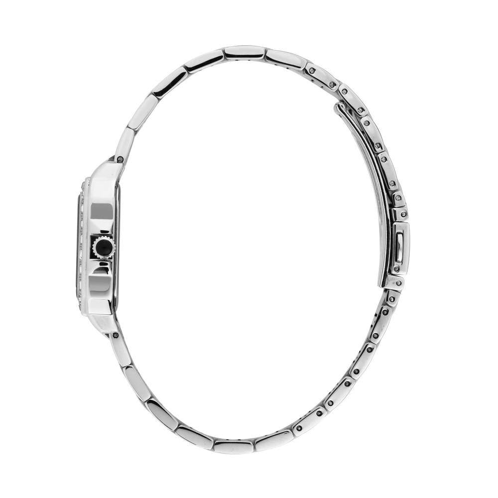 KARL LAGERFELD Damenuhr SQUARE CLASSICS Silber Schwarz