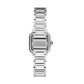 KARL LAGERFELD Damenuhr SQUARE CLASSICS Silber Schwarz