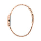 Montre femme KARL LAGERFELD SQUARE CLASSICS Or rose Argent