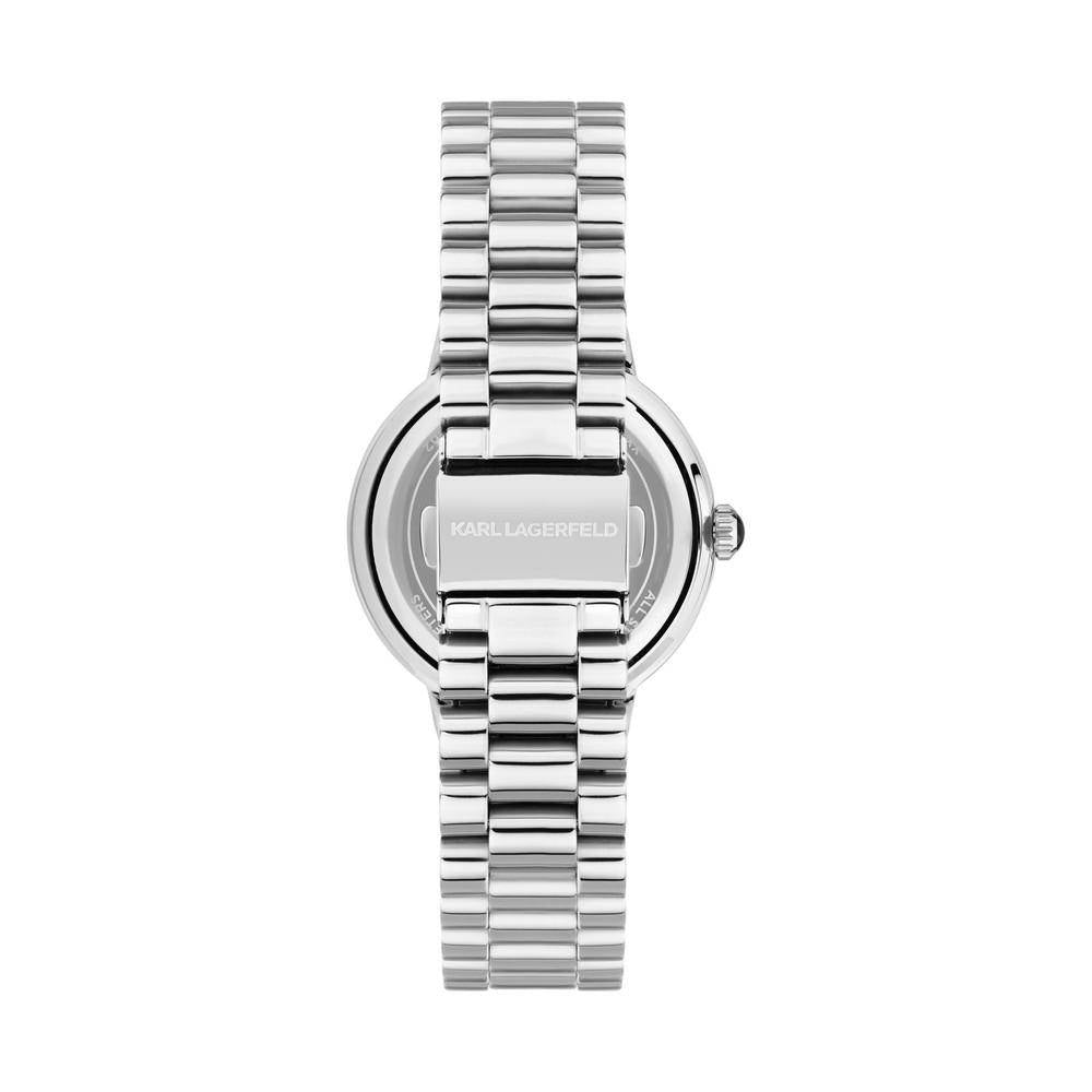 KARL LAGERFELD Damenuhr BERLIN Silber