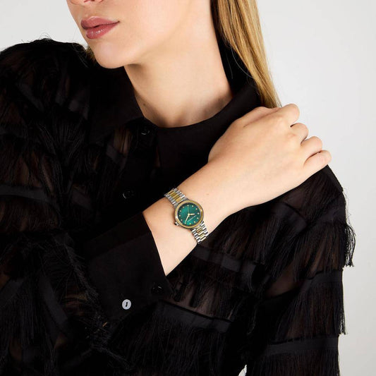 Montre femme KARL LAGERFELD BERLIN Bicolore Vert