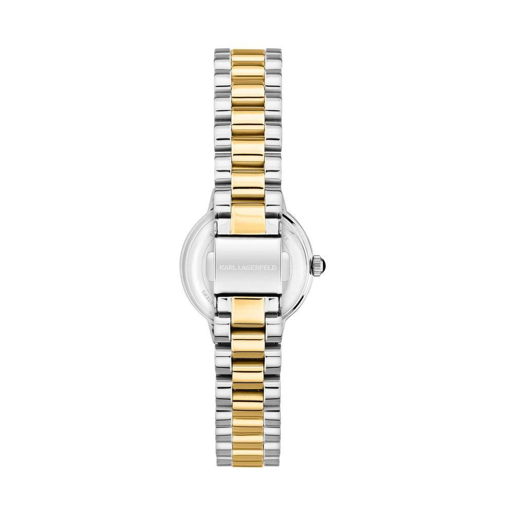Montre KARL LAGERFELD femme BERLIN bicolore rouge