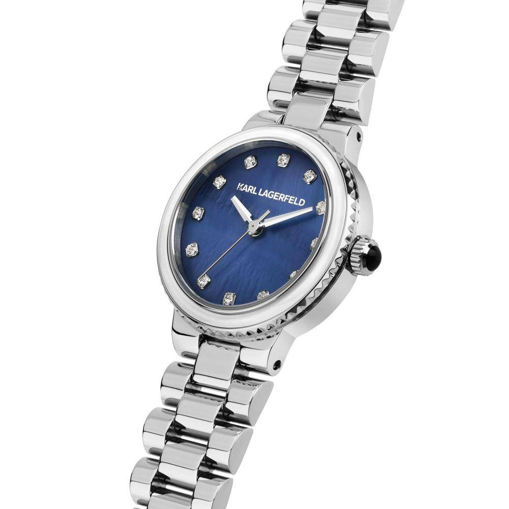 Montre pour femme KARL LAGERFELD BERLIN argent bleu