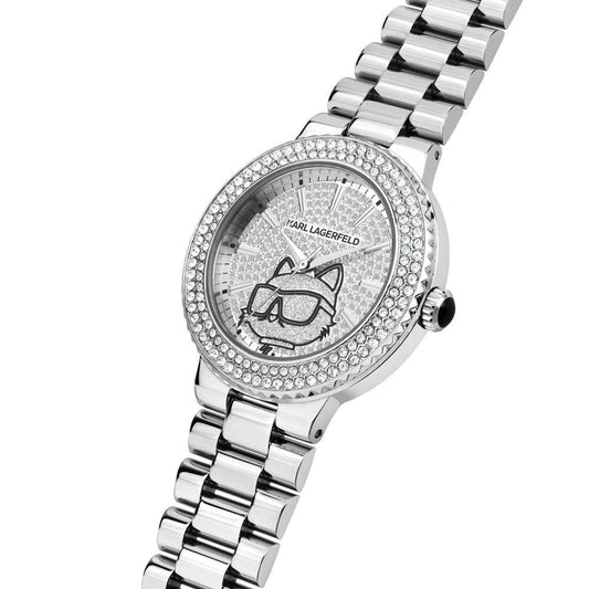 Montre KARL LAGERFELD pour femme BERLIN argentée