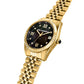 KARL LAGERFELD Damenuhr TIMELESS CODE Gold Schwarz