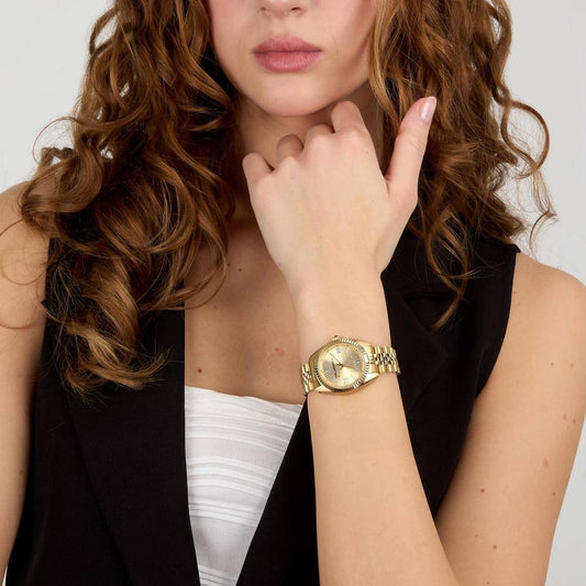 KARL LAGERFELD Montre Femme TIMELESS CODE Dorée