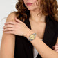 KARL LAGERFELD Damenuhr TIMELESS CODE Bicolor Gold