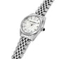 KARL LAGERFELD Damenuhr TIMELESS CODE M Silber Weiß