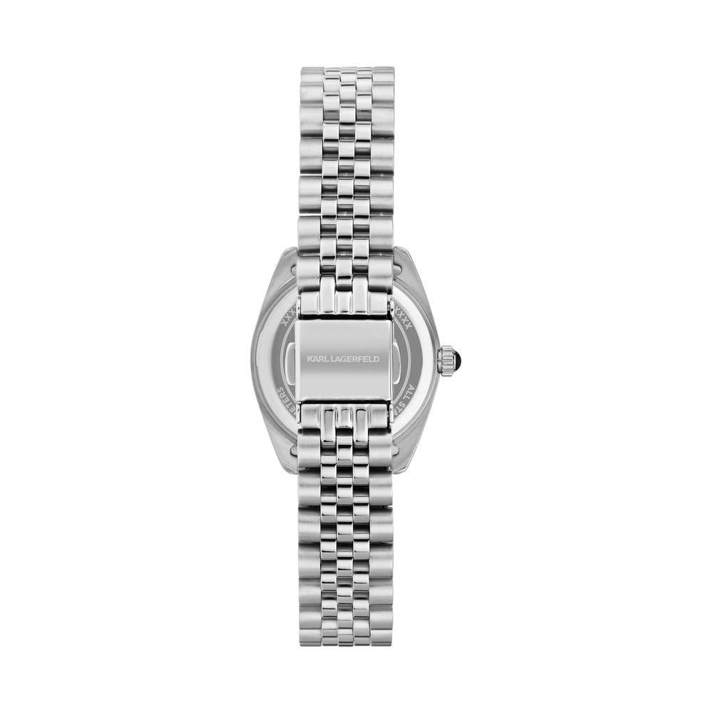 KARL LAGERFELD Damenuhr TIMELESS CODE MINI Silber Schwarz