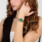 Montre femme KARL LAGERFELD ICON SQUARE Or Vert