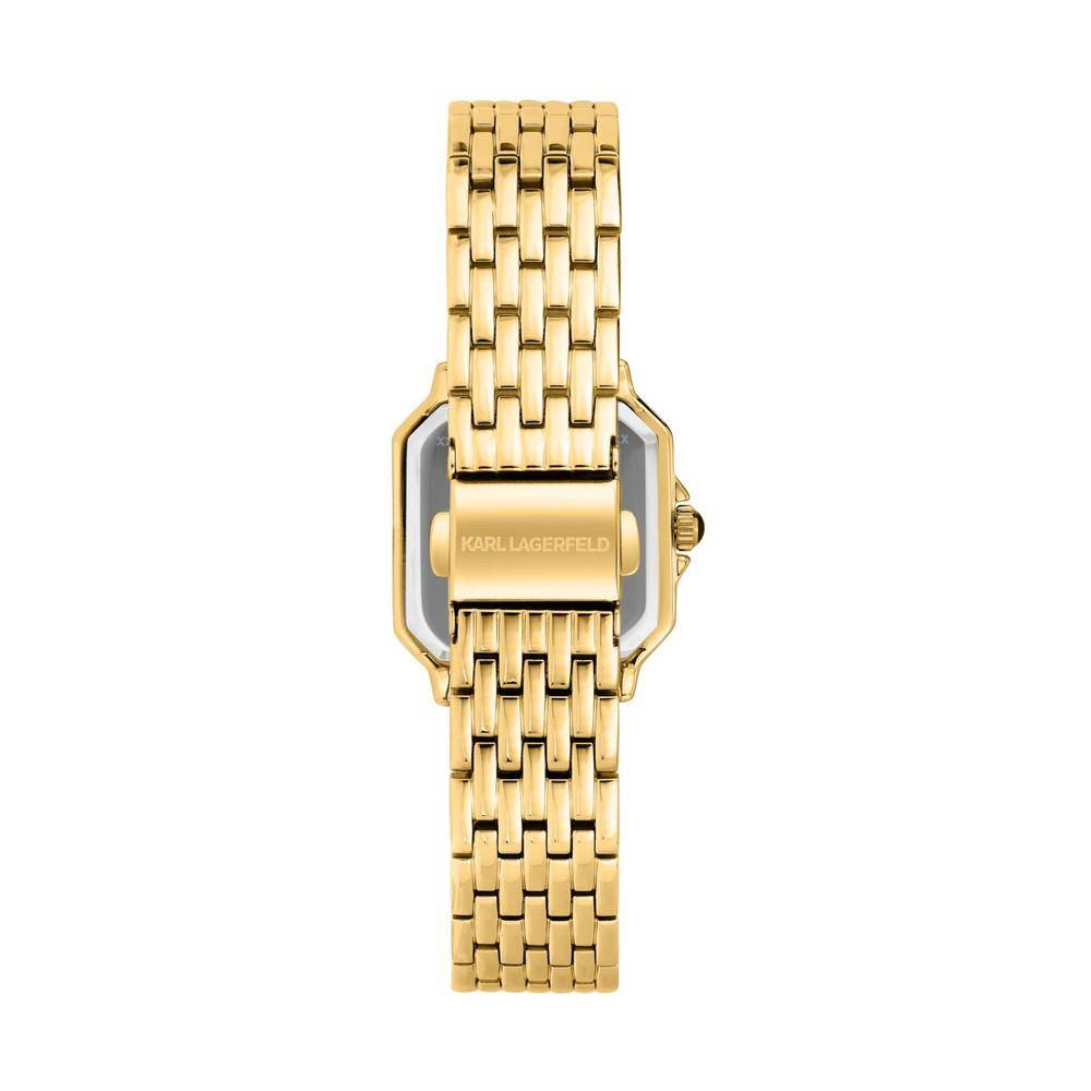 Montre femme KARL LAGERFELD ICON SQUARE Dorée