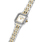 KARL LAGERFELD Damenuhr ICON SQUARE MINI Bicolor Weiß