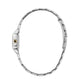 KARL LAGERFELD Damenuhr ICON SQUARE MINI Bicolor Weiß