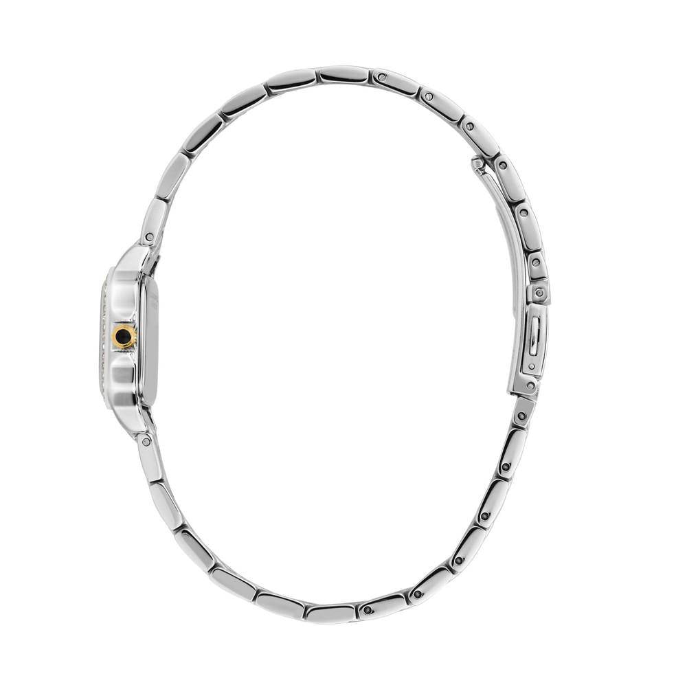 KARL LAGERFELD Damenuhr ICON SQUARE MINI Bicolor Weiß