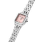 KARL LAGERFELD Montre Femme ICON SQUARE MINI Argent Rose