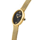 Montre femme KARL LAGERFELD OVAL ALLURE Or Noir