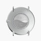 NORDGREEN Damenuhr Native 28 mm Silber Braun Leder