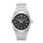NORDGREEN Herrenuhr Succession 41 mm Silber Schwarz