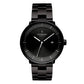 NORDGREEN Herrenuhr Philosopher 40 mm Schwarz
