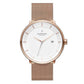 NORDGREEN Damenuhr Philosopher 36 mm Rosegold Mesh