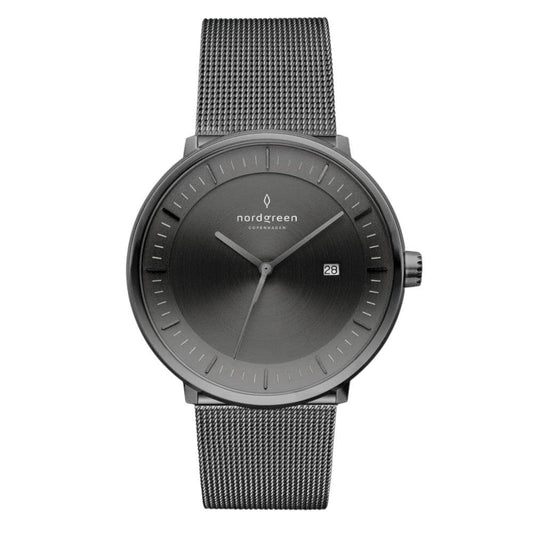 NORDGREEN Montre Femme Philosopher 36 mm Gris Maille