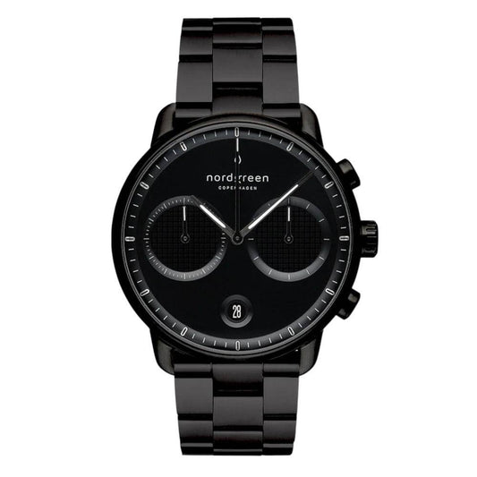 Montre Homme NORDGREEN Pioneer Chronograph 42 mm Noir