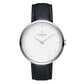 NORDGREEN Montre Femme Infinity 32 mm Argent Noir Cuir