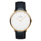 NORDGREEN Damenuhr Native 32 mm Gold Schwarz Leder