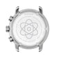 NORDGREEN Herrenuhr Pioneer Chronograph 42 mm Silber Grün Mesh
