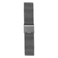 NORDGREEN Herrenuhr Pioneer Chronograph 42 mm Grau Schwarz Mesh