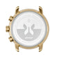 NORDGREEN Herrenuhr Pioneer Chronograph 42 mm Gold Braun Leder