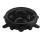 NORDGREEN Herrenuhr Pioneer Chronograph 42 mm Schwarz