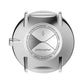 NORDGREEN Herrenuhr Philosopher 40 mm Silber Braun Leder