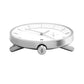 NORDGREEN Herrenuhr Philosopher 40 mm Silber Braun Leder