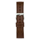 NORDGREEN Herrenuhr Native 40 mm Silber Schwarz Braun Leder