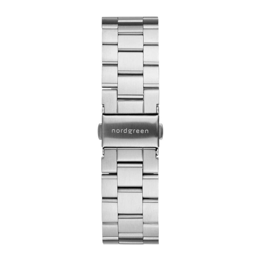 NORDGREEN Herrenuhr Native 40 mm Silber