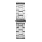 NORDGREEN Herrenuhr Native 40 mm Silber Schwarz