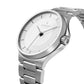 NORDGREEN Herrenuhr Guardian Automatic 40 mm Silber
