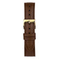NORDGREEN Damenuhr Philosopher 36 mm Gold Braun Leder