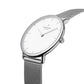 NORDGREEN Damenuhr Native 36 mm Silber Mesh