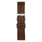 NORDGREEN Damenuhr Native 36 mm Silber Braun Blau Leder