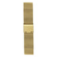 NORDGREEN Damenuhr Native 32 mm Gold Blau Mesh